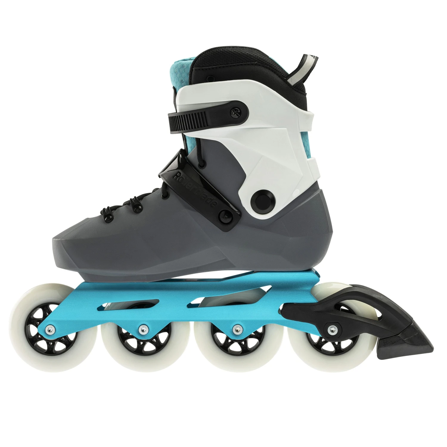 Rollerblade Maxxum XT Womens Inline Skates - Anthracite/Aqua 4 Rollerblade Maxxum XT Womens Inline Skates - Anthracite/Aqua - Image 2