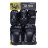 187 Killer Pads Adult Six Pack - Black 2 187 Killer Pads Adult Six Pack - Black -Blade Skate Shop 187 killer pads adult six pack black