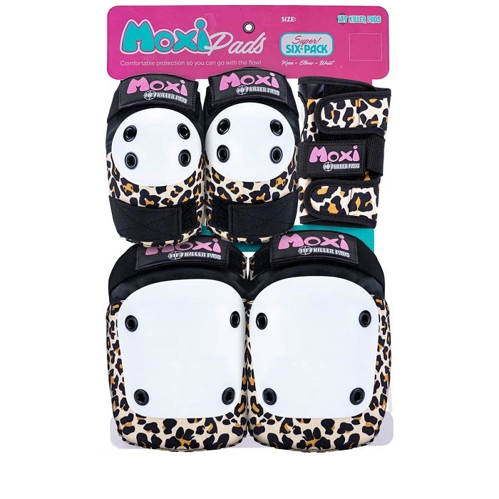 187 Killer Pads X Moxi Super Six Pad Set - Leopard 3 187 Killer Pads X Moxi Super Six Pad Set - Leopard