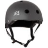 S1 Lifer Helmet - Dark Grey Matt -Blade Skate Shop DarkGreyMatt