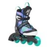 K2 Marlee Beam Adjustable Size Skates - Purple/Blue -Blade Skate Shop K2MarleeBeamAdjustableSizeSkatesPurpleBlue