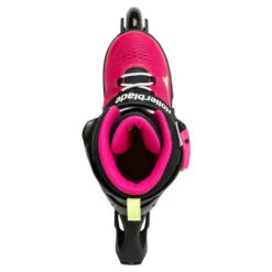 Rollerblade Microblade Adjustable Kids Skates - Pink/Green 7 Rollerblade Microblade Adjustable Kids Skates - Pink/Green -Blade Skate Shop RollerbladeMicrobladeAdjustableKidsSkatesPinkGreen2