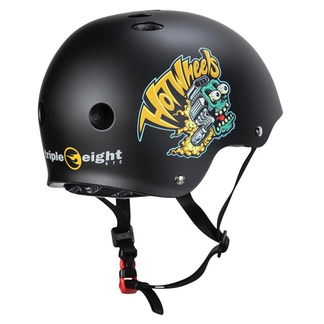 Triple 8 Sweatsaver Helmet - Hot Wheels Special Edition 3 Triple 8 Sweatsaver Helmet - Hot Wheels Special Edition