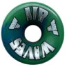 Air Waves Green/Blue Swirl Wheels 65mm - Set Of 4 -Blade Skate Shop air waves green blue swirl wheels
