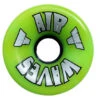 Air Waves Green/Yellow Swirl Wheels 65mm - Set Of 4 -Blade Skate Shop air waves green yellow swirl wheels