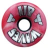 Air Waves Red/White Swirl Wheels 65mm - Set Of 4 1 Air Waves Red/White Swirl Wheels 65mm - Set Of 4 -Blade Skate Shop air waves red white swirl wheels
