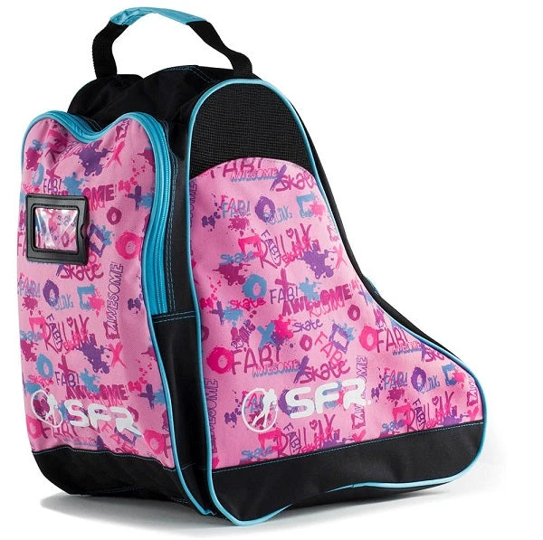 SFR Designer Skate Bag - Pink Graffiti 4 SFR Designer Skate Bag - Pink Graffiti - Image 2