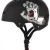 Bullet X Santa Cruz Screaming Hand Helmet - Matt Black 2 Bullet X Santa Cruz Screaming Hand Helmet - Matt Black -Blade Skate Shop bullet x santa cruz screaming hand helmet matt black