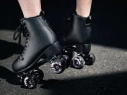 Chaya Classic Dance Roller Skates - Black -Blade Skate Shop chaya classic dance roller skates black lifestyle