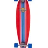 D Street Ocean Red Pintail Longboard - 35" -Blade Skate Shop d street ocean red pintail longboard