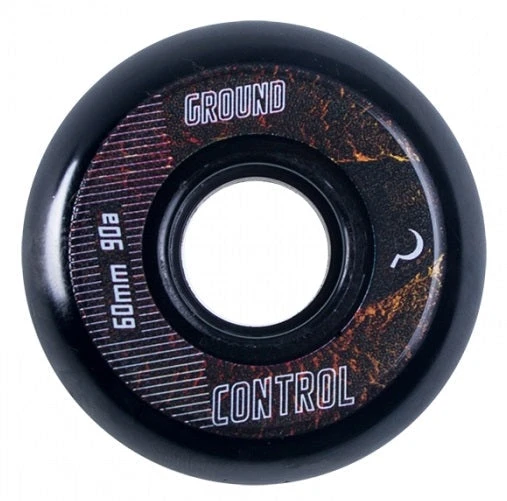 Ground Control Earth City Black Wheels 60mm 90a - Set Of Four 3 Ground Control Earth City Black Wheels 60mm 90a - Set Of Four