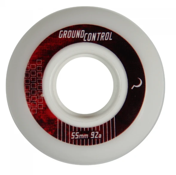 Ground Control Team White Wheels 55mm 92a - Set Of Four 3 Ground Control Team White Wheels 55mm 92a - Set Of Four