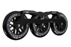 Ground Control Tri Skate Frame V2 125mm Complete Setup - Black