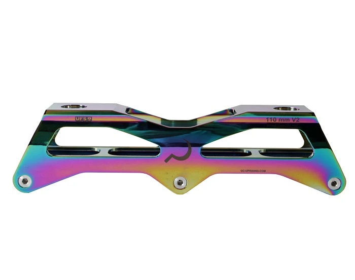 Ground Control Tri Skate Frames V2 110MM - Oil Slick 4 Ground Control Tri Skate Frames V2 110MM - Oil Slick - Image 2