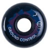 Ground Control Turbulence Black Wheels 64mm 90a - Set Of Four -Blade Skate Shop ground control turbulence black wheels 64mm 90a