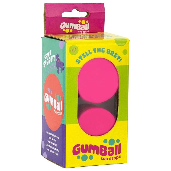 Gumball Mint Short Toe Stops - 17mm 83a 4 Gumball Mint Short Toe Stops - 17mm 83a - Image 2