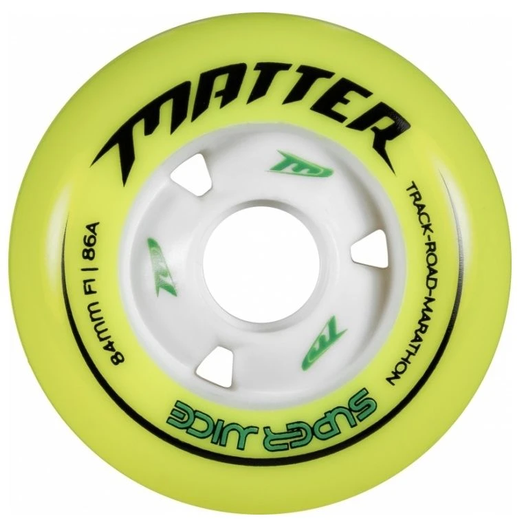 Matter Super Juice F1 Wheels 84mm 86a - 4 Pack 3 Matter Super Juice F1 Wheels 84mm 86a - 4 Pack