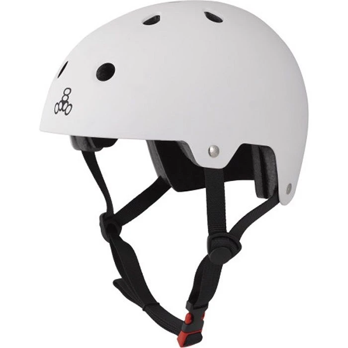Triple 8 Brainsaver Helmet - White 3 Triple 8 Brainsaver Helmet - White