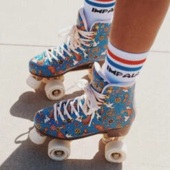 Impala Quad Roller Skates - Harmony Blue -Blade Skate Shop impala quad roller skates harmony blue lifestyle