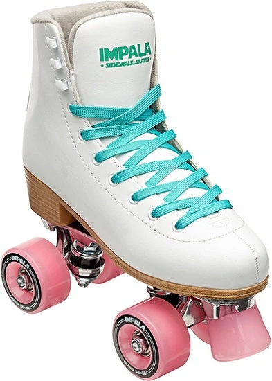 Impala Quad Roller Skates - White 3 Impala Quad Roller Skates - White