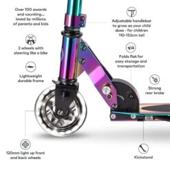 Micro Sprite LED Scooter - Neochrome -Blade Skate Shop j gx3gma