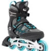 K2 Alexis 80 Alu Womens Inline Skates - Grey/Cyan -Blade Skate Shop k2 alexis 80 alu womens inline skates grey cyan