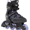 K2 Alexis 80 Pro Womens Inline Skates - Black/Lavender -Blade Skate Shop k2 alexis 80 pro womens inline skates black lavender