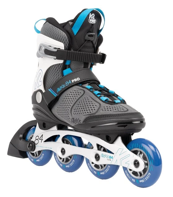 K2 Alexis 84 Pro Womens Inline Skates - Grey/Blue 3 K2 Alexis 84 Pro Womens Inline Skates - Grey/Blue