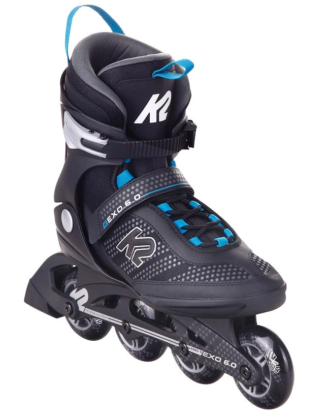 K2 Exo 6.0 Inline Skates - Black/Blue 3 K2 Exo 6.0 Inline Skates - Black/Blue