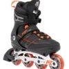 K2 Fit 80 Alu Mens Inline Skates - Black/Red -Blade Skate Shop k2 fit 80 alu mens inline skates black red
