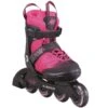K2 Marlee Girls Adjustable Size Skates - Neon Pink/Black 2 K2 Marlee Girls Adjustable Size Skates - Neon Pink/Black -Blade Skate Shop k2 marlee girls adjustable size skates neon pink black