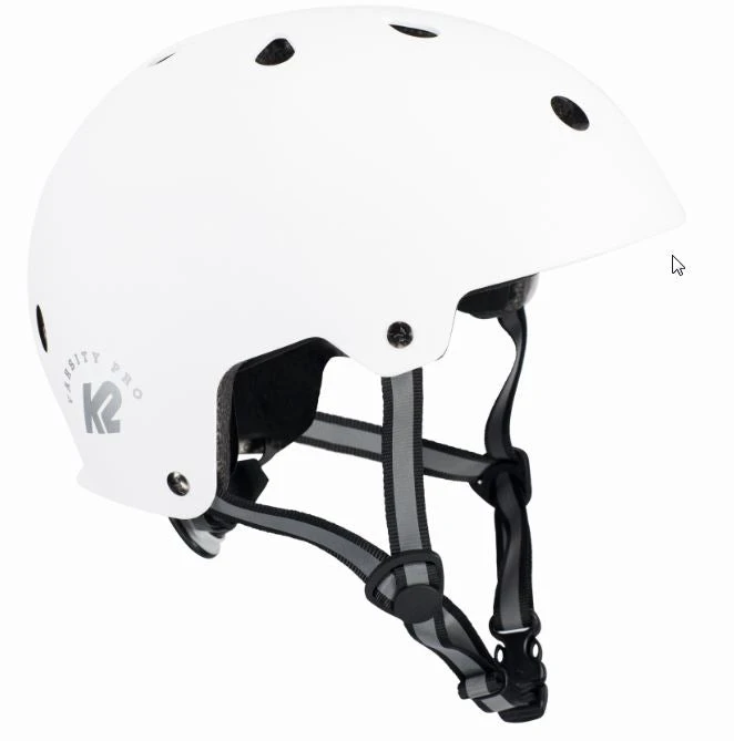 K2 Varsity Pro Helmet - White 3 K2 Varsity Pro Helmet - White