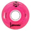 Luminous Light Up Quad Wheels Pink Glitter 62mm - 4 Pack -Blade Skate Shop luminous light up quad wheel pink glitter 62mm 1