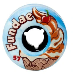 Moxi Fundae Birthday Cake Wheels 57mm 92a - Set Of 4