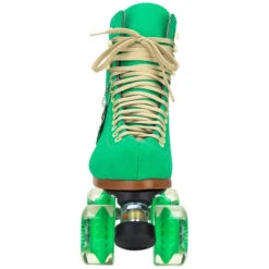 Moxi Lolly Apple Green Roller Skates -Blade Skate Shop moxi lolly apple green roller skates front