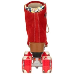 Moxi Lolly Poppy Red Roller Skates -Blade Skate Shop moxi lolly poppy red roller skates back