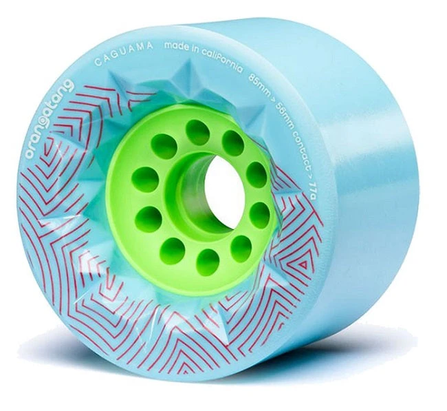 Orangatang Caguama Longboard Wheels - Blue 85mm 77a 3 Orangatang Caguama Longboard Wheels - Blue 85mm 77a