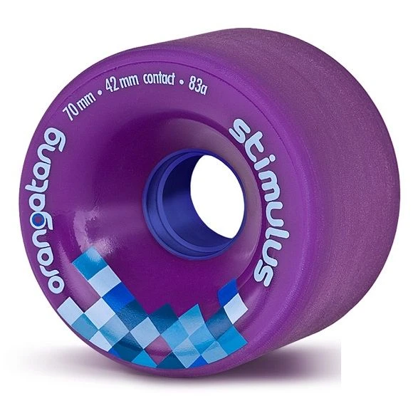 Orangatang Stimulus Longboard Wheels - Purple 70mm 83a 3 Orangatang Stimulus Longboard Wheels - Purple 70mm 83a