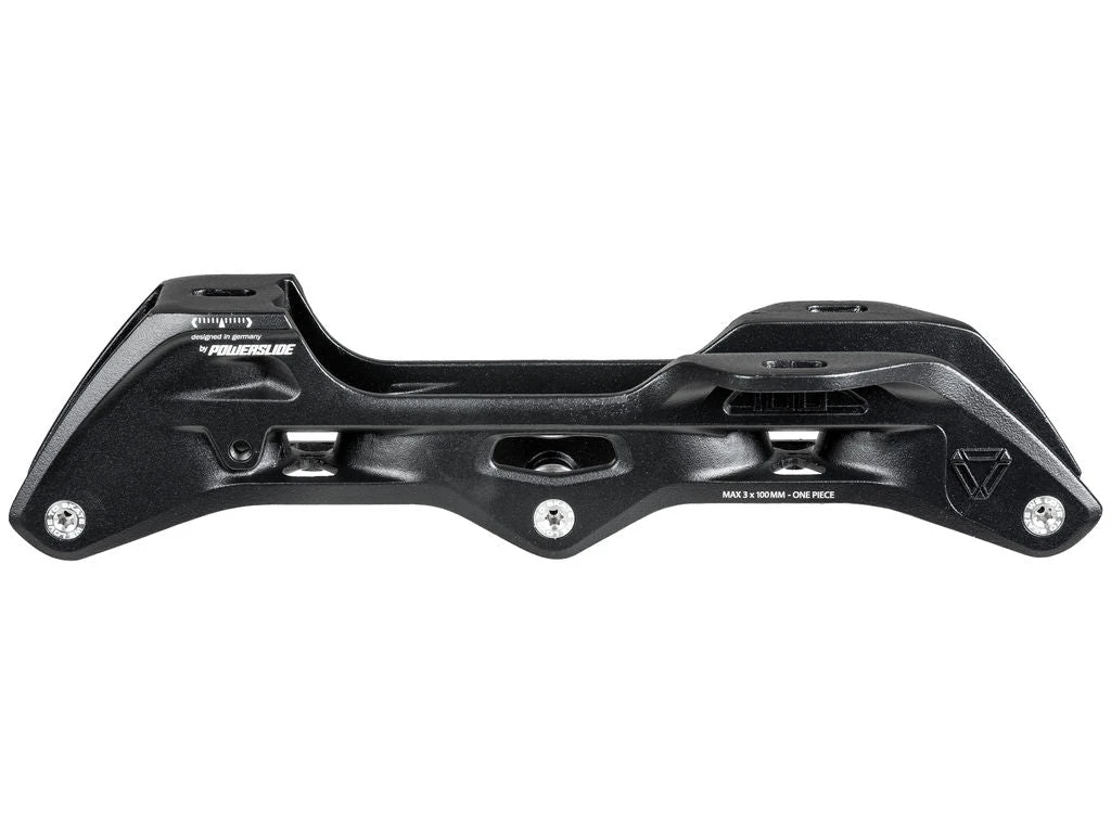 Powerslide Elite Casted AL Frames 231mm 3 X100 - Black 3 Powerslide Elite Casted AL Frames 231mm 3 X100 - Black