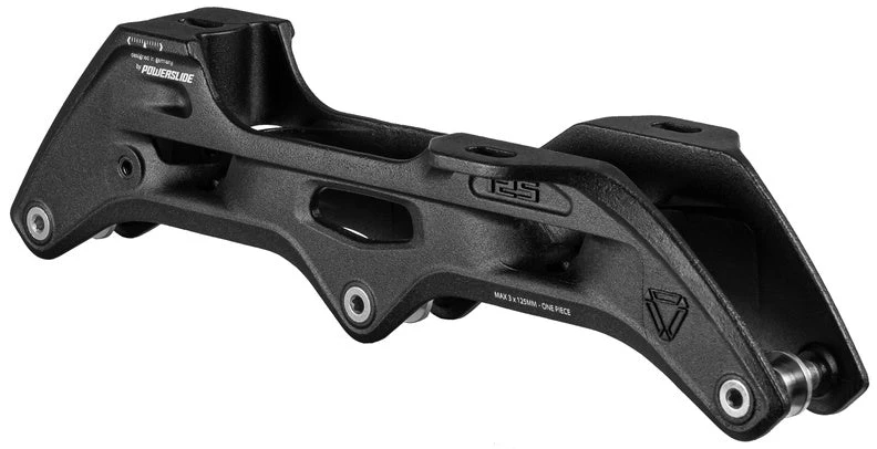 Powerslide Elite Casted AL Frames 255mm 3 X125 - Black - Image 2