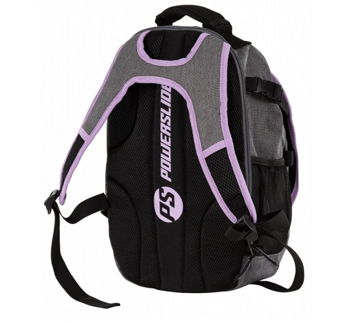 Powerslide Fitness Backpack - Dark Grey/Purple 4 Powerslide Fitness Backpack - Dark Grey/Purple - Image 2