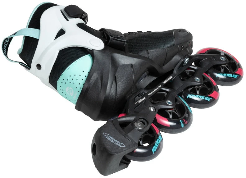 Powerslide Phuzion Radon Teal 90 Inline Skates 4 Powerslide Phuzion Radon Teal 90 Inline Skates - Image 2