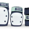 Rekd Adult Heavy Duty Triple Padset - Blue/Mint 2 Rekd Adult Heavy Duty Triple Padset - Blue/Mint -Blade Skate Shop rekd adult heavy duty triple padset blue mint