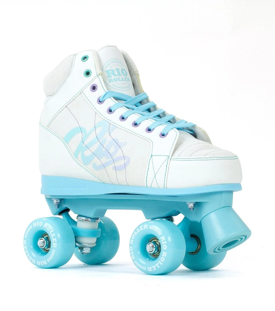 Rio Roller Lumina Roller Skates - White/Blue 3 Rio Roller Lumina Roller Skates - White/Blue