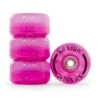 Rio Roller Pink Light Up Roller Skate Wheels 58mm - Set Of 4 -Blade Skate Shop rio roller pink light up roller skate wheels 58mm