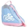 Rio Roller Script Skate Bag - Blue/Pink -Blade Skate Shop rio roller script bag in blue and pink 1