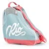 Rio Roller Script Skate Bag - Teal/Coral -Blade Skate Shop rio roller script bag in teal and coral