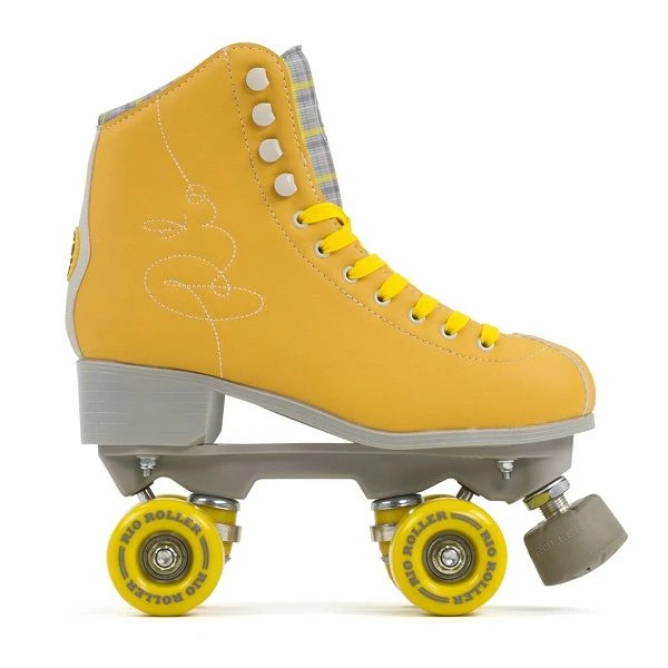 Rio Roller Signature Quad Roller Skates - Yellow 5 Rio Roller Signature Quad Roller Skates - Yellow - Image 3