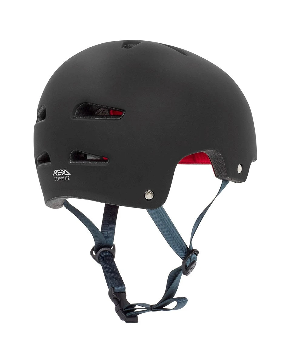 Rekd Ultralite In-Mold Helmet - Black 4 Rekd Ultralite In-Mold Helmet - Black - Image 2