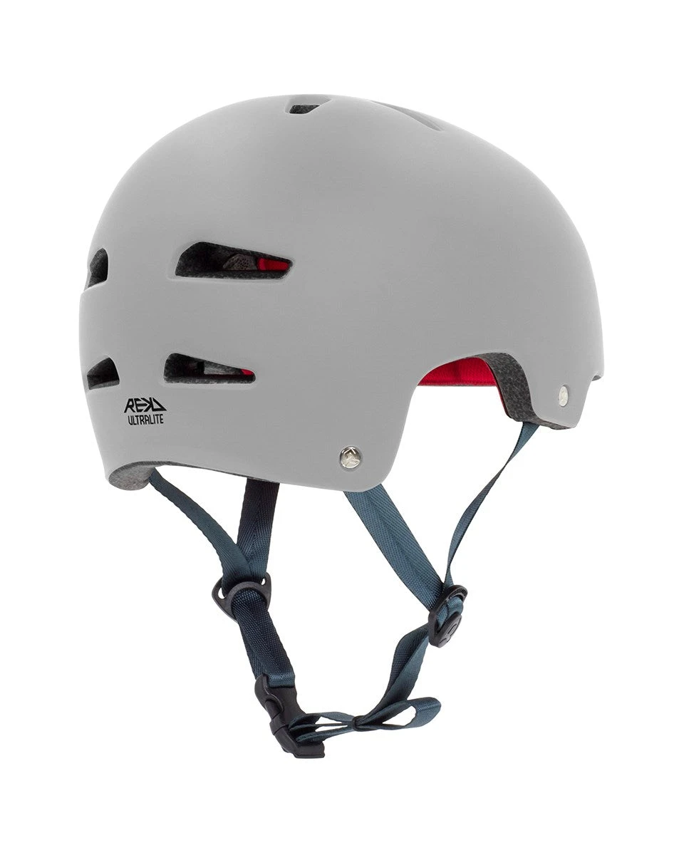 Rekd Ultralite In-Mold Helmet - Grey 4 Rekd Ultralite In-Mold Helmet - Grey - Image 2